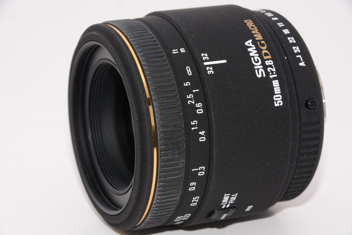 【外観特上級】SIGMA 単焦点マクロレンズ MACRO 50mm F2.8 EX DG ペンタックス用 フルサイズ対応