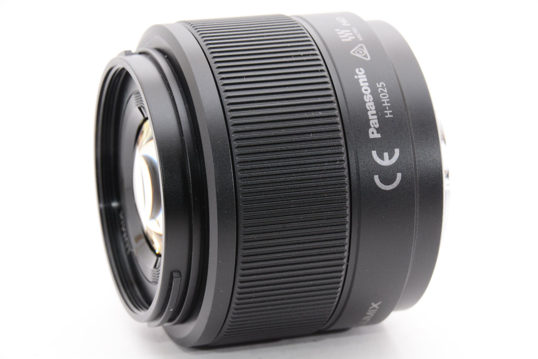 【外観特上級】パナソニック 単焦点レンズ マイクロフォーサーズ用 ルミックス G 25mm/ F1.7 ASPH. ブラック H-H025-K