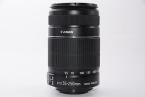 【外観特上級】Canon 望遠ズームレンズ EF-S55-250mm F4-5.6 IS II APS-C対応