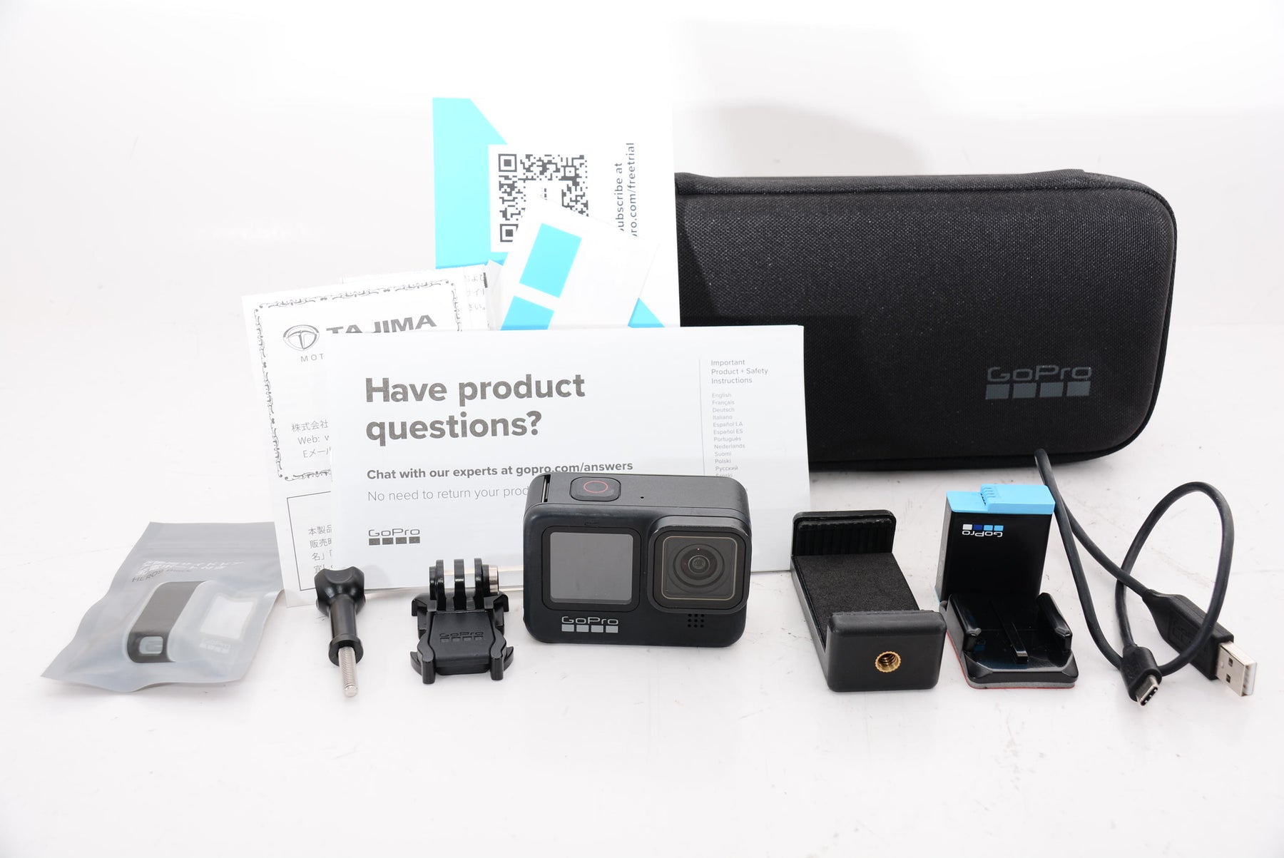 【外観特上級】GoPro HERO9 Black ウェアラブルカメラ CHDHX-901-FW