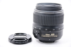 【外観特上級】Nikon 標準ズームレンズ AF-S DX Zoom Nikkor ED 18-55mm f/3.5-5.6 G II  ブラック ニコンDXフォーマット専用