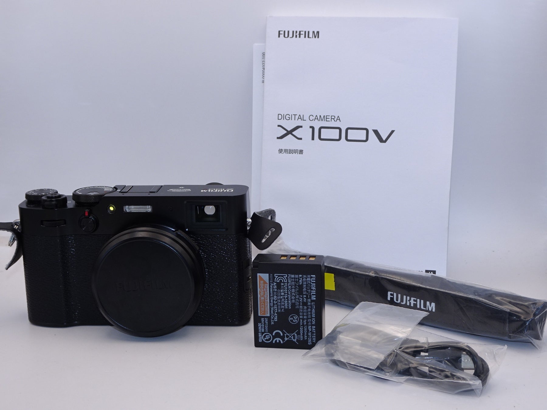 【外観特上級】FUJIFILM デジタルカメラ X100V ブラック X100V-B