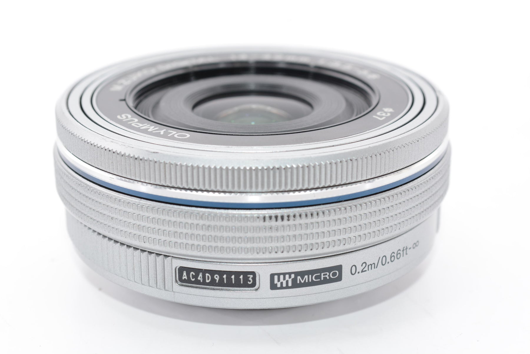 【外観並級】OLYMPUS 電動式パンケーキズームレンズ M.ZUIKO DIGITAL ED 14-42mm F3.5-5.6 EZ SLV