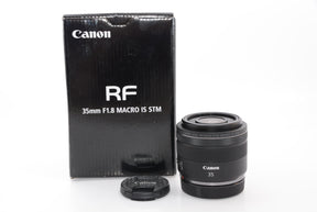 【外観特上級】Canon RF 35mm f/1.8 is Macro STM レンズ