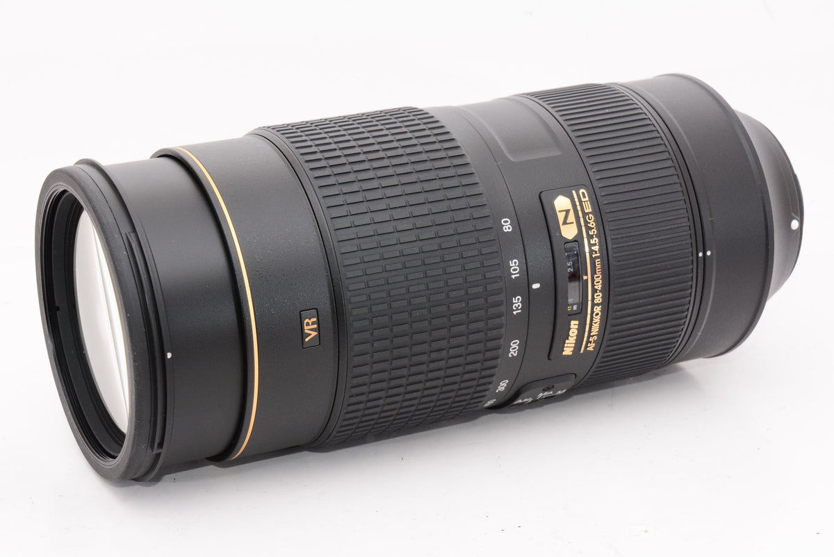 【ほぼ新品】Nikon 望遠ズームレンズ AF-S NIKKOR 80-400mm f/4.5-5.6G ED VR フルサイズ対応