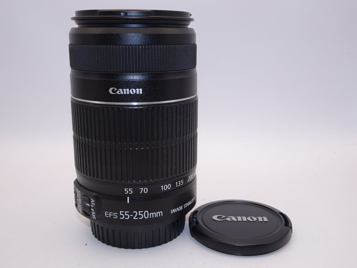 【外観特上級】Canon 望遠ズームレンズ EF-S55-250mm F4-5.6 IS II