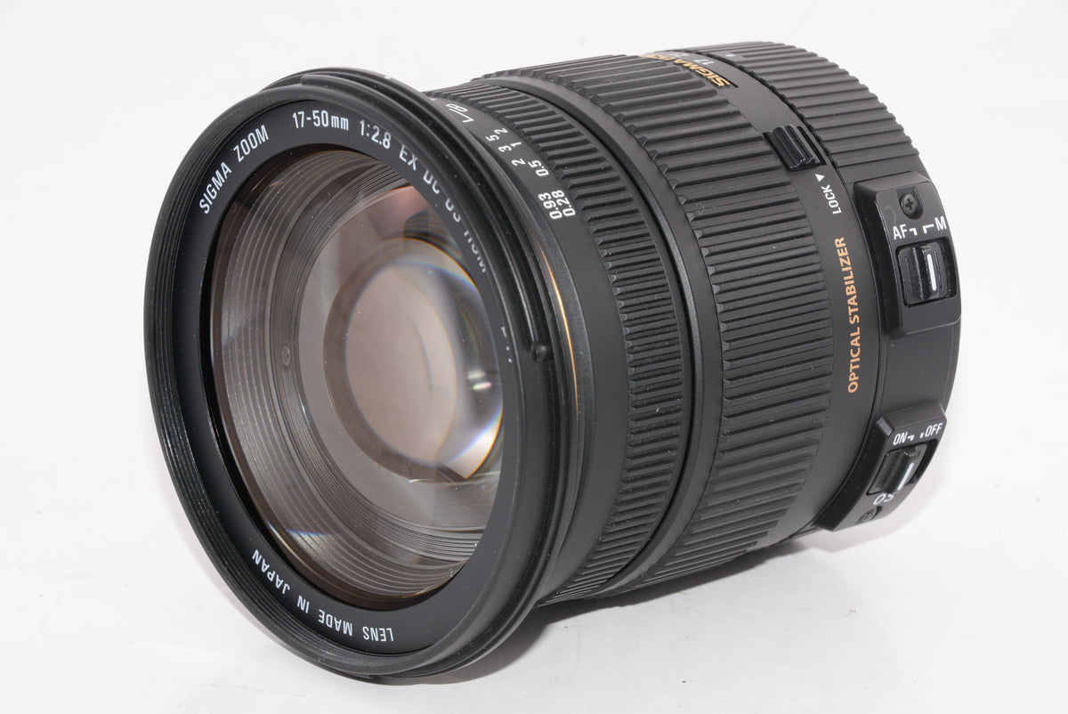 【外観特上級】SIGMA 標準ズームレンズ 17-50mm F2.8 EX DC OS HSM シグマ用 APS-C専用 583569