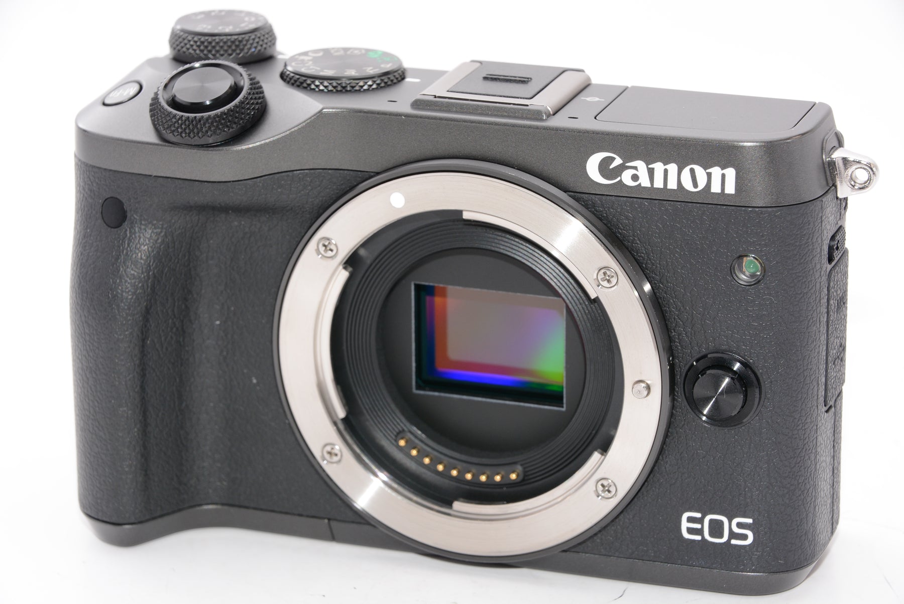 【外観特上級】Canon ミラーレス一眼カメラ EOS M6 ボディー(ブラック) EOSM6BK-BODY