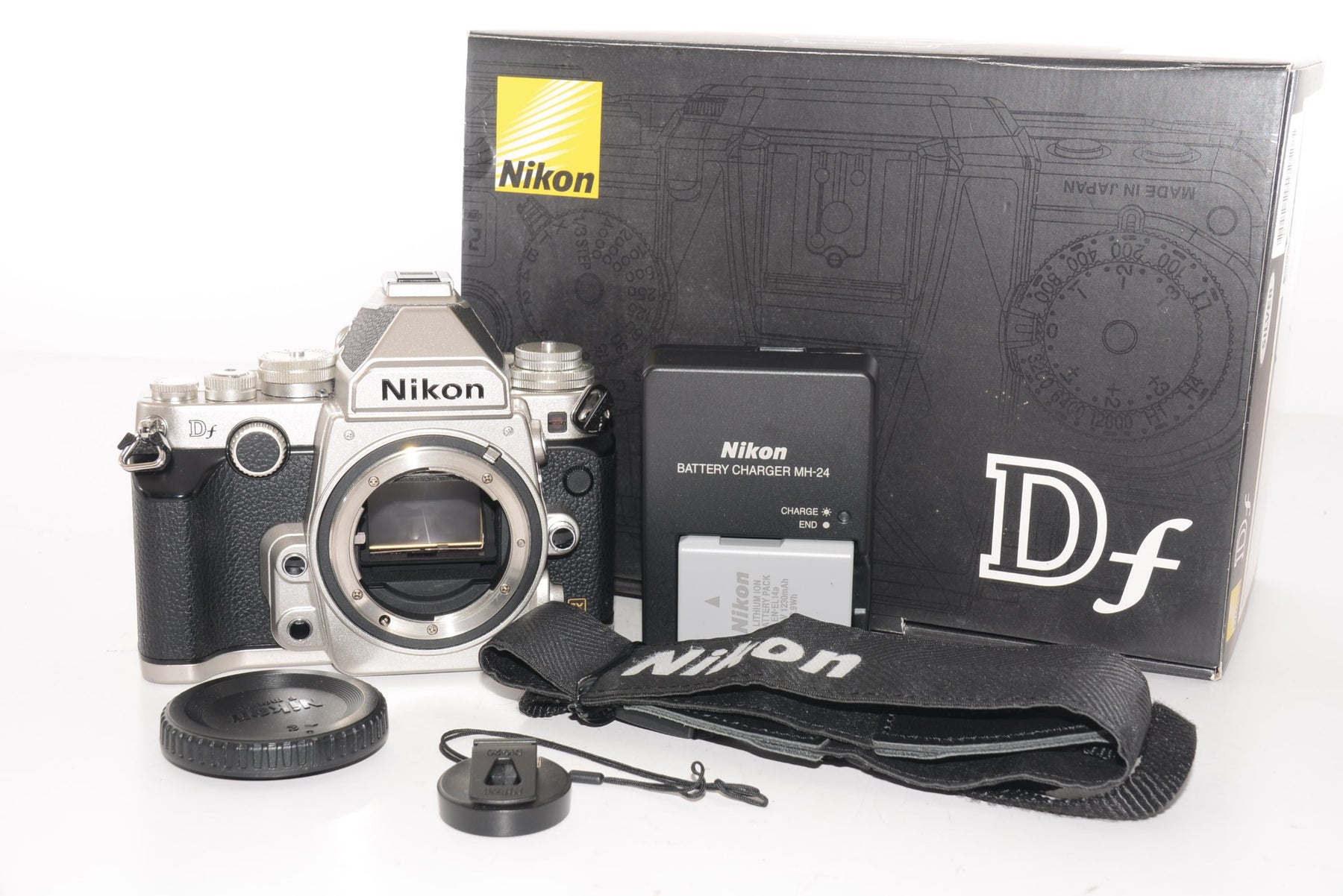 【外観特上級】Nikon デジタル一眼レフカメラ Df シルバーDFSL