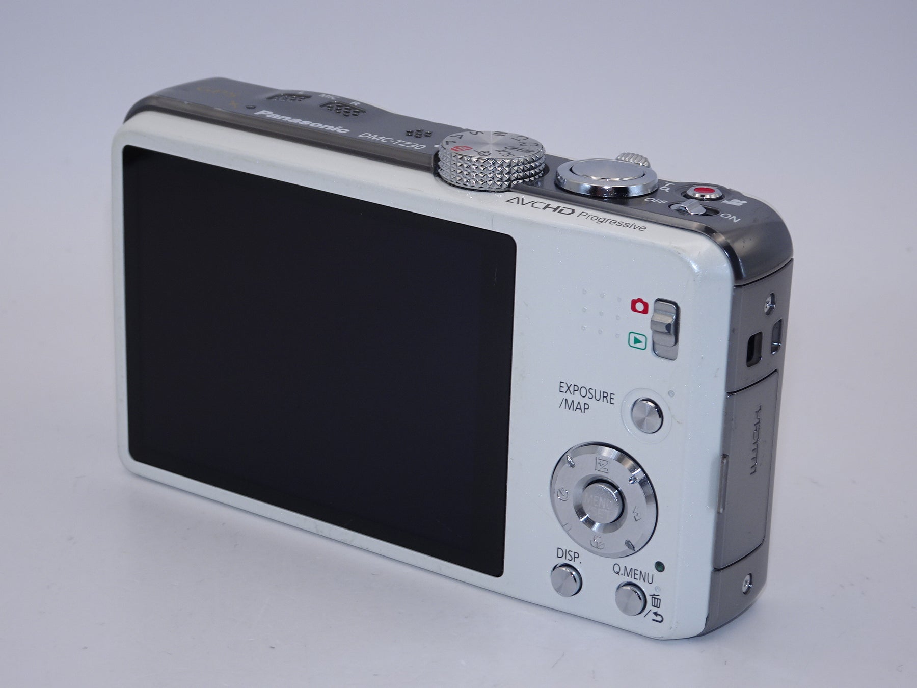 【外観並級】パナソニック デジタルカメラ ルミックス TZ30 ホワイト DMC-TZ30-W