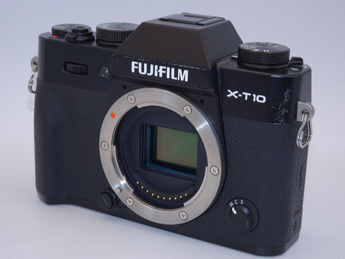 【外観並級】FUJIFILM ミラーレス一眼 X-T10 レンズキット ブラック