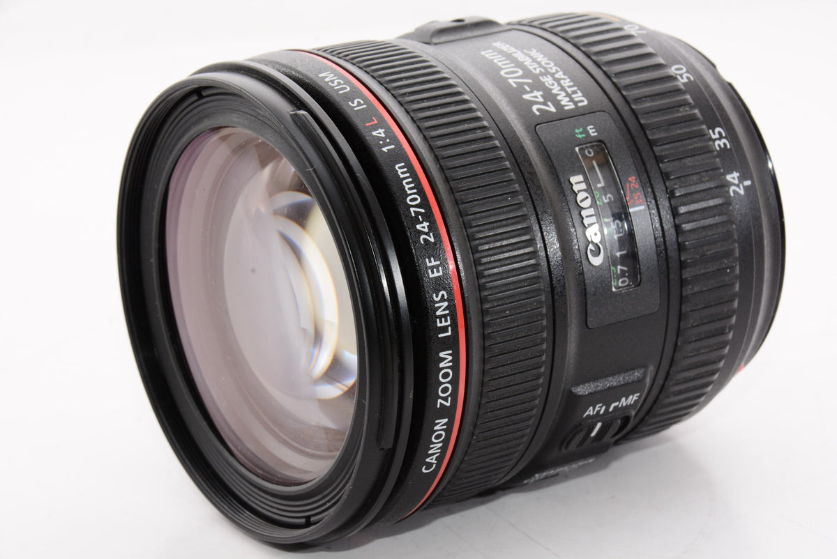 【外観特上級】Canon 標準ズームレンズ EF24-70mm F4 L IS USM フルサイズ対応