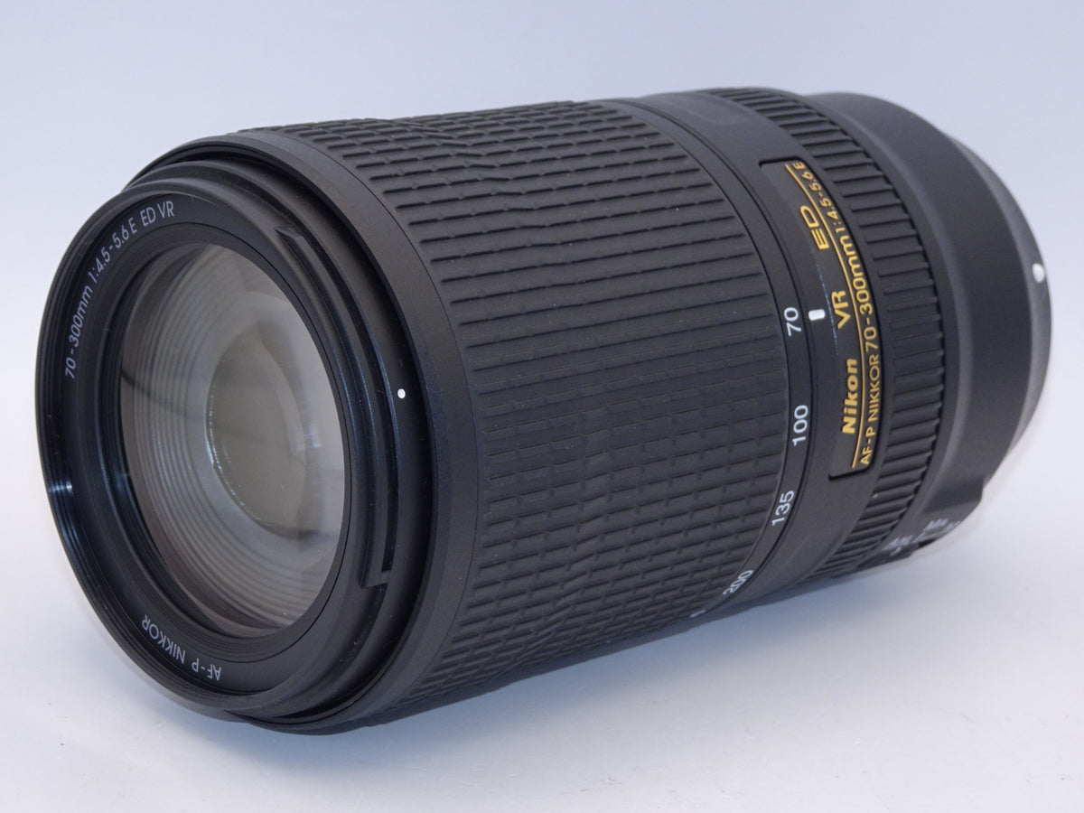 【外観特上級】Nikon 望遠ズームレンズ AF-P NIKKOR 70-300mm f/4.5-5.6E ED VR フルサイズ対応