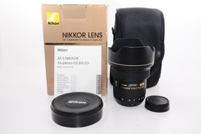 【外観特上級】Nikon 超広角ズームレンズ AF-S NIKKOR 14-24mm f/2.8G ED フルサイズ対応