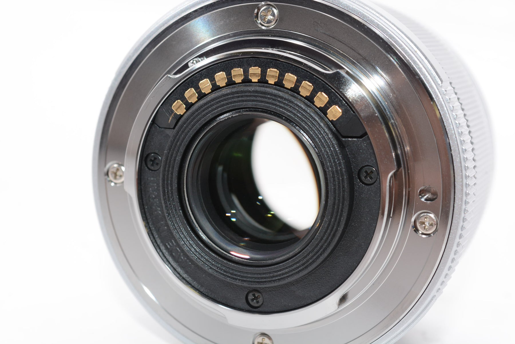【外観特上級】OLYMPUS M.ZUIKO DIGITAL 25mm F1.8 シルバー マイクロフォーサーズ用 単焦点レンズ