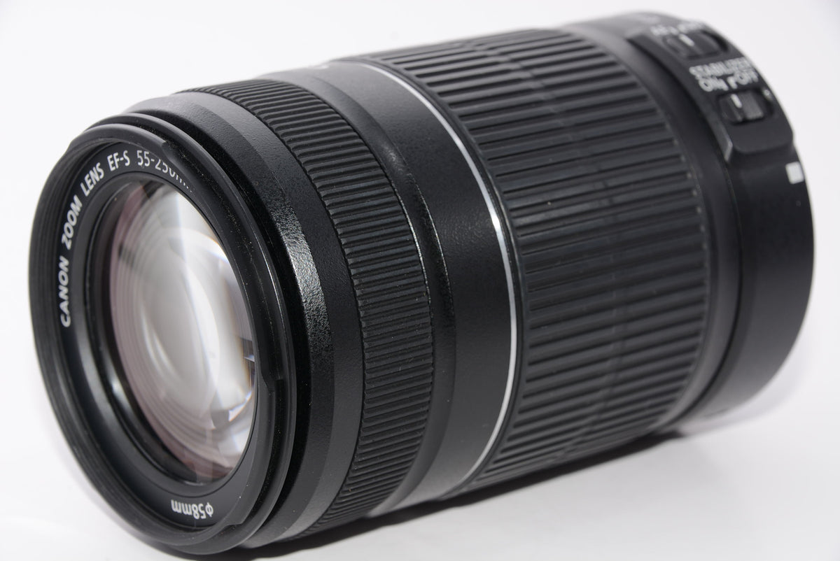 【外観特上級】Canon 望遠ズームレンズ EF-S55-250mm F4-5.6 IS II APS-C対応