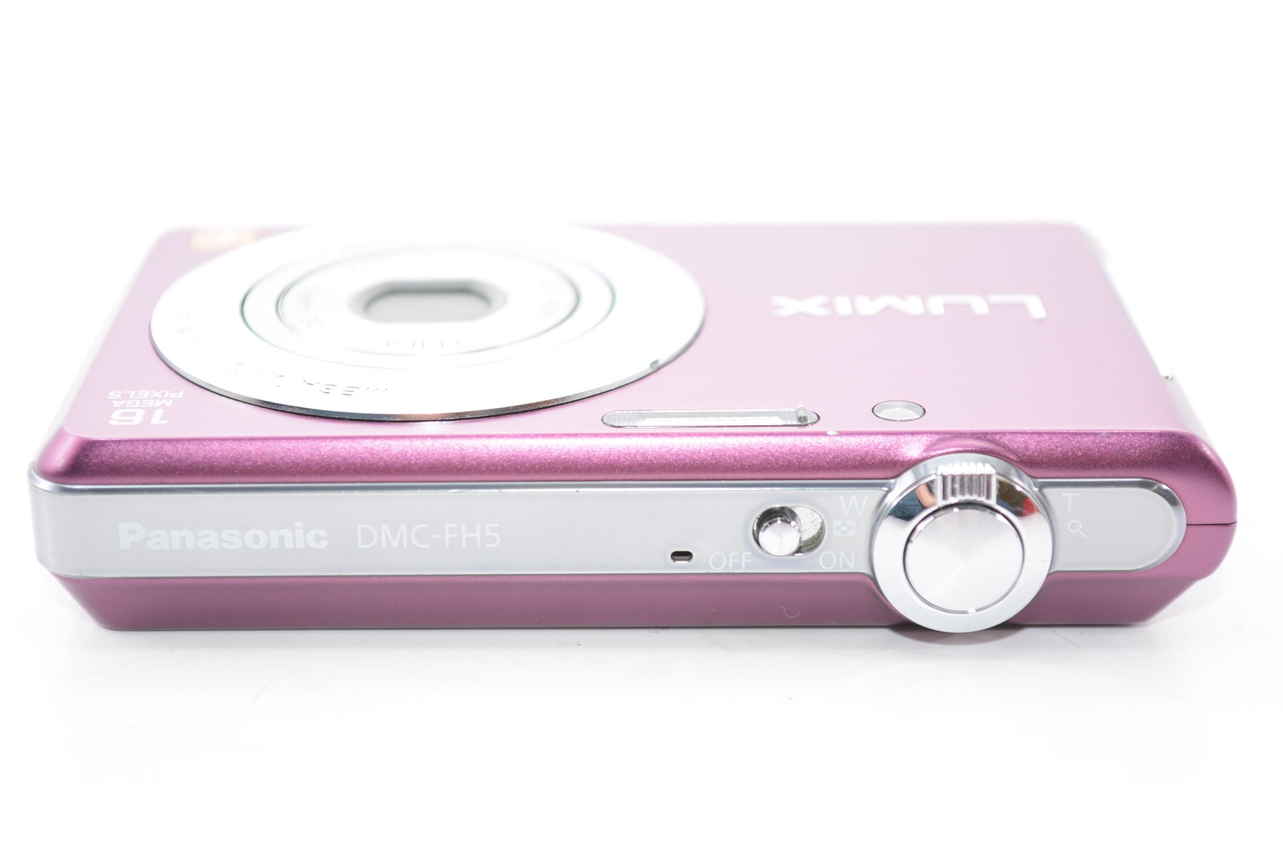 【外観並級】パナソニック デジタルカメラ LUMIX FH5 バイオレット DMC-FH5-V