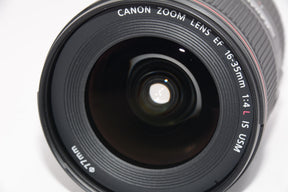 【ほぼ新品】Canon 広角ズームレンズ EF16-35mm F4L IS USM フルサイズ対応 EF16-3540LIS