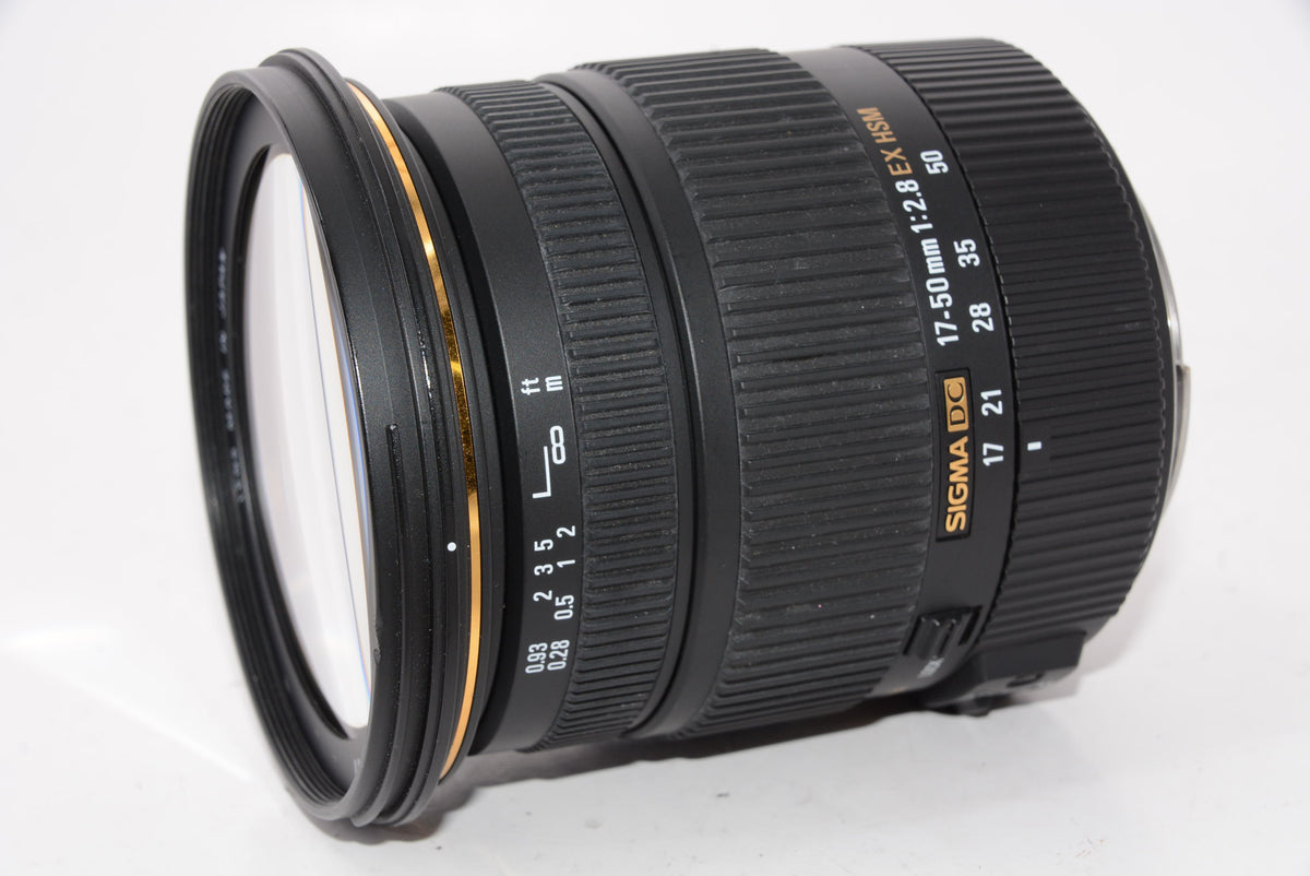 【外観特上級】SIGMA 標準ズームレンズ 17-50mm F2.8 EX DC OS HSM キヤノン用