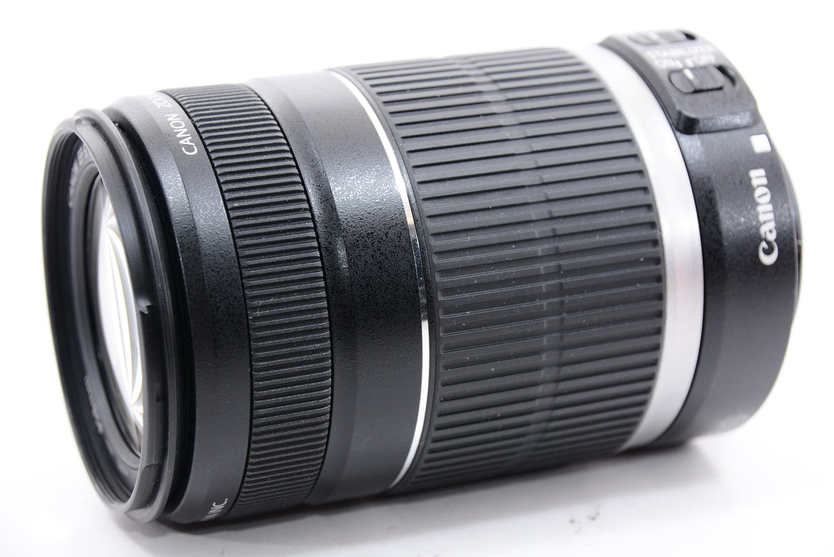 【外観特上級】Canon 望遠レンズ EF-S55-250mm F4-5.6 IS APS-C対応