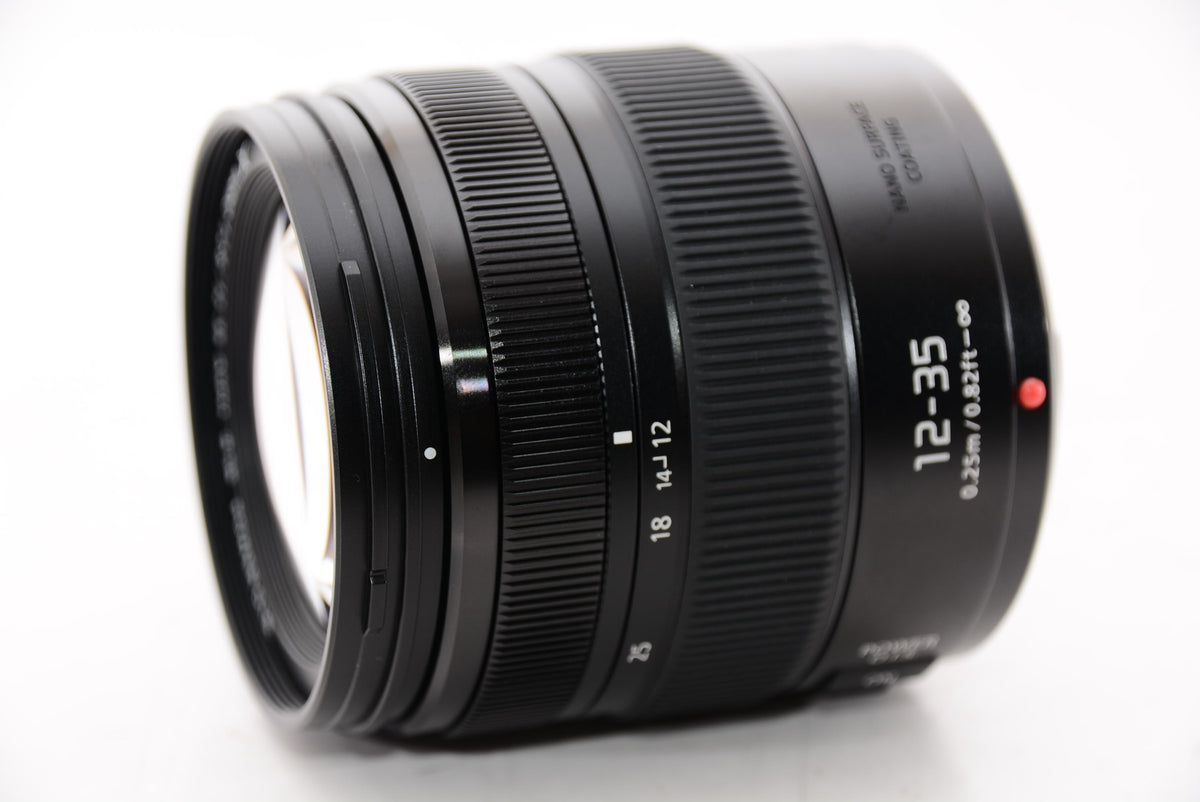 【ほぼ新品】パナソニック 標準ズームレンズ マイクロフォーサーズ用 ルミックス G X VARIO 12-35mm/F2.8 II ASPH./POWER O.I.S. H-HSA12035