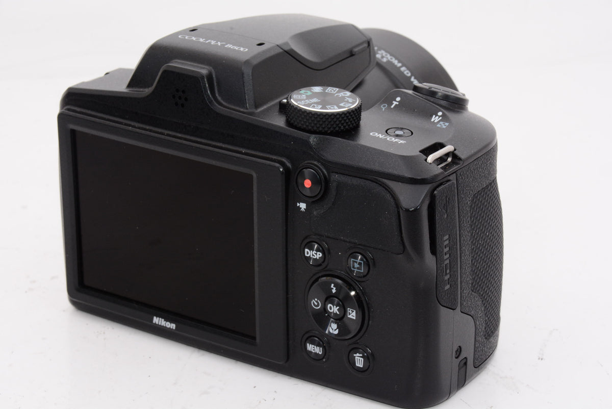 【外観特上級】Nikon デジタルカメラ COOLPIX B600 BK 光学60倍 軽量 クールピクス ブラック B600BK