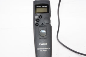 【外観特上級】Canon タイマーリモートコントローラー TC-80N3