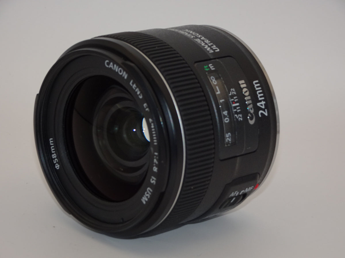 【外観特上級】Canon 単焦点レンズ EF24mm F2.8 IS USM