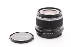 【外観特上級】OLYMPUS M.ZUIKO DIGITAL 25mm F1.8 ブラック マイクロフォーサーズ用 単焦点レンズ