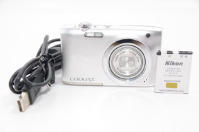 【外観特上級】Nikon デジタルカメラ COOLPIX A100 シルバー