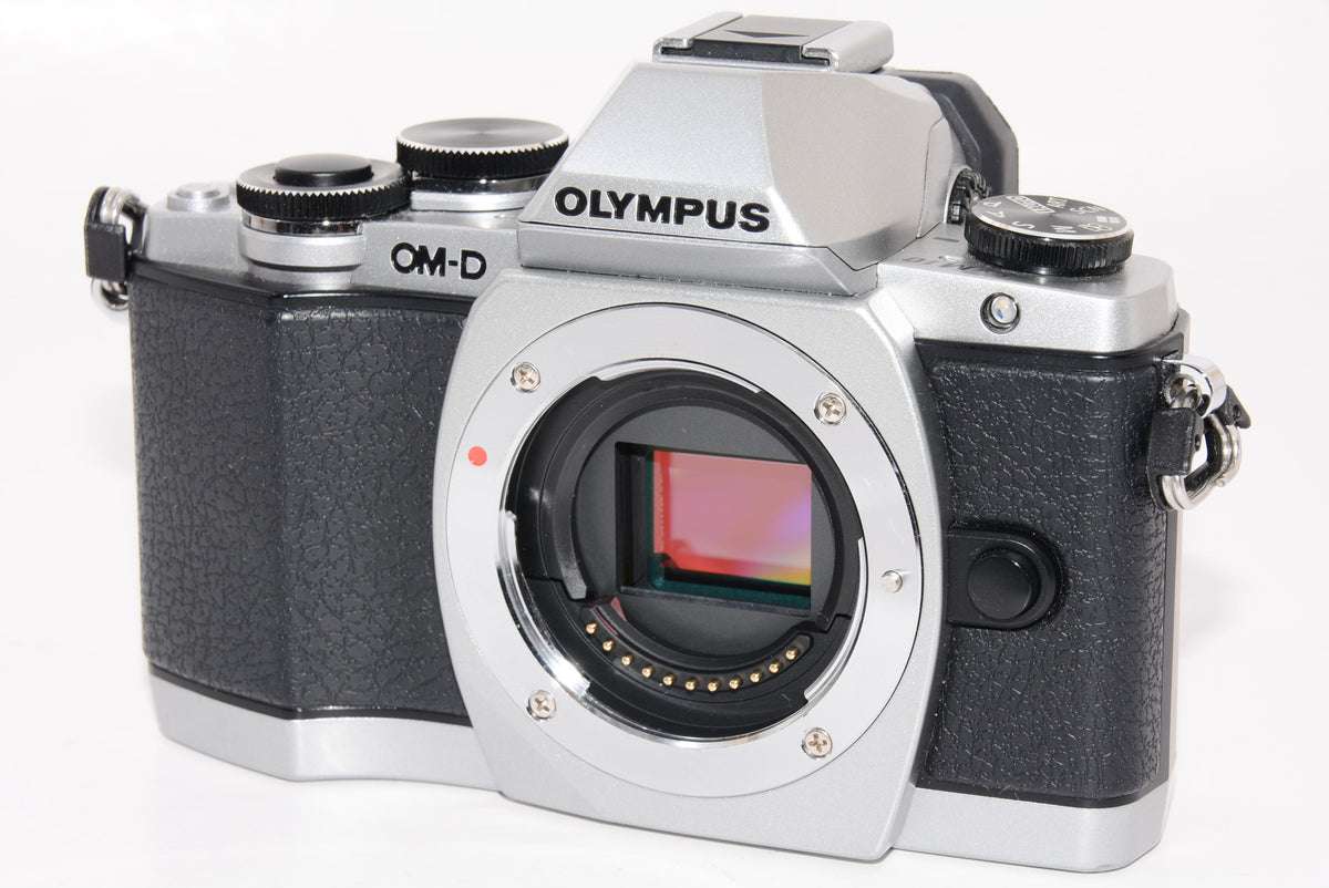 【外観特上級】OLYMPUS OM-D E-M10 ダブルズームキット シルバー ミラーレス一眼 OM-D E-M10 DZKIT SLV