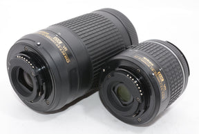【外観特上級】Nikon デジタル一眼レフカメラ D5300 AF-P ダブルズームキット ブラック D5300WZ3