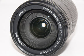 【外観特上級】Canon 標準ズームレンズ EF-S18-135mm F3.5-5.6 IS APS-C対応