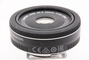 【外観特上級】Canon 単焦点広角レンズ EF-S24mm F2.8 STM APS-C対応 EF-S2428STM