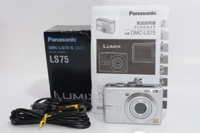 【外観特上級】パナソニック デジタルカメラ LUMIX (ルミックス) DMC-LS75 シルバー