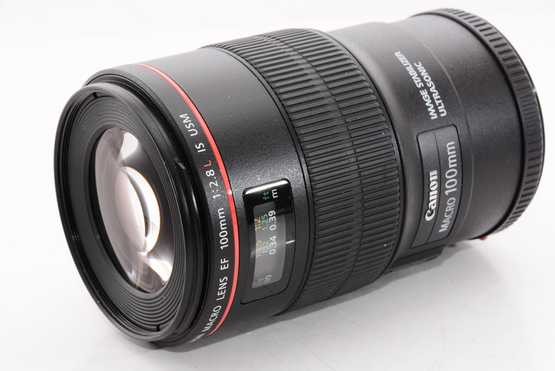 外観特上級】Canon 単焦点マクロレンズ EF100mm F2.8L マクロ IS USM