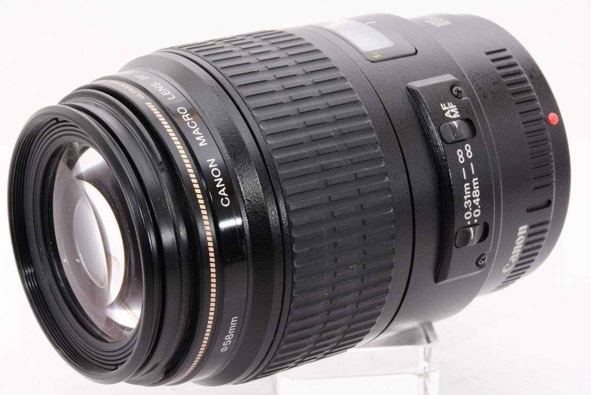 【外観特上級】Canon 単焦点マクロレンズ EF100mm F2.8 マクロ USM フルサイズ対応