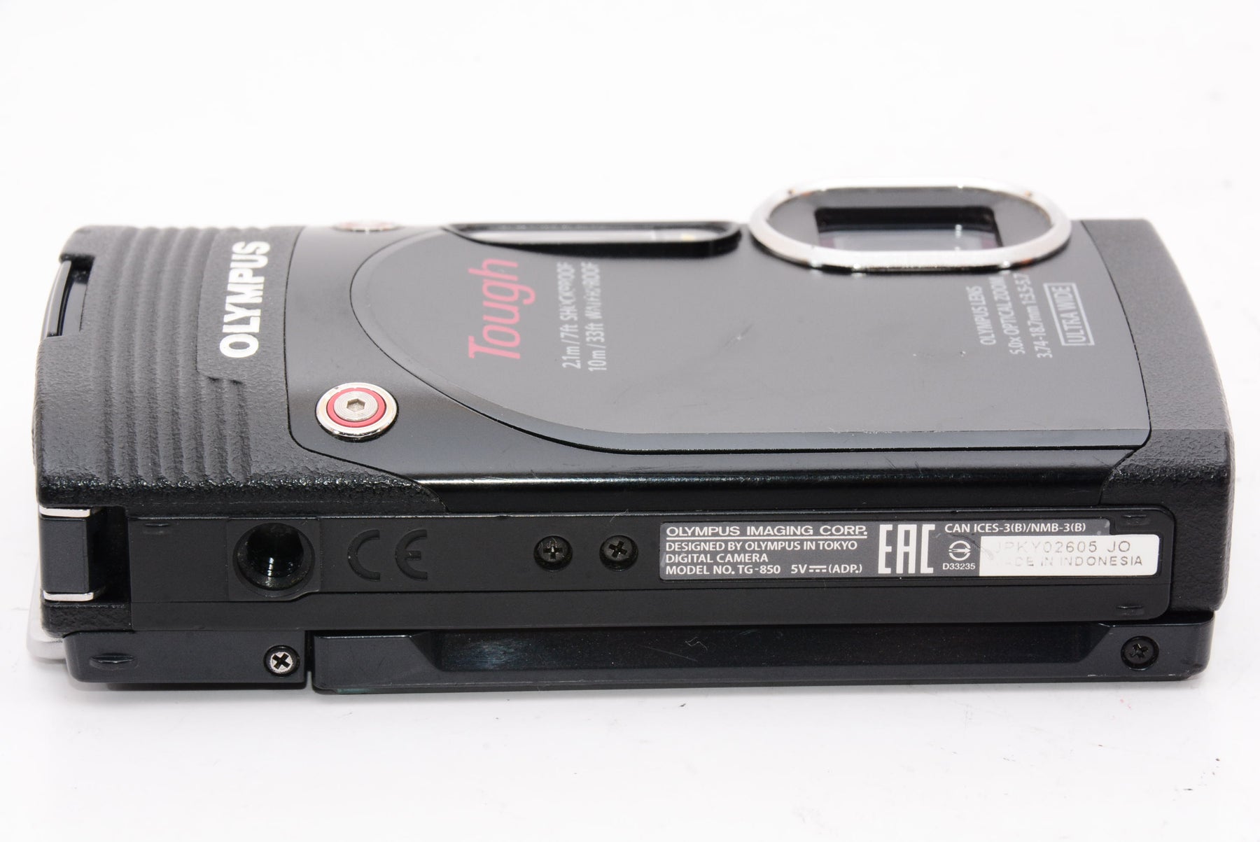 外観特上級】OLYMPUS デジタルカメラ STYLUS TG-850 Tough ブラック ...