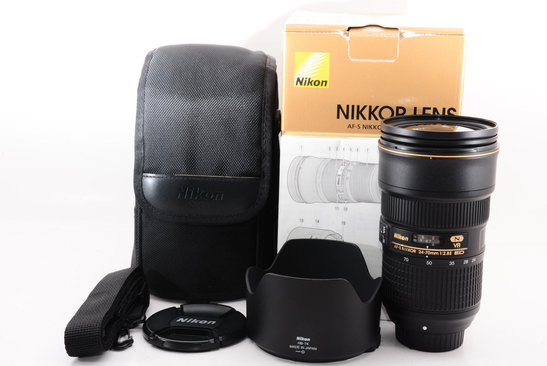 【外観特上級】Nikon 標準ズームレンズAF-S NIKKOR 24-70mm f/2.8E ED VR フルサイズ対応