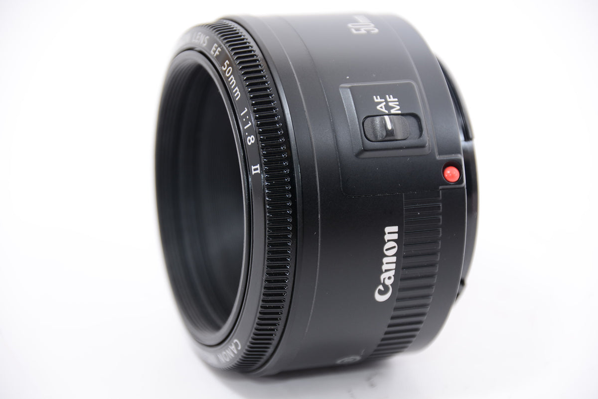 【外観特上級】Canon 単焦点レンズ EF50mm F1.8 II フルサイズ対応