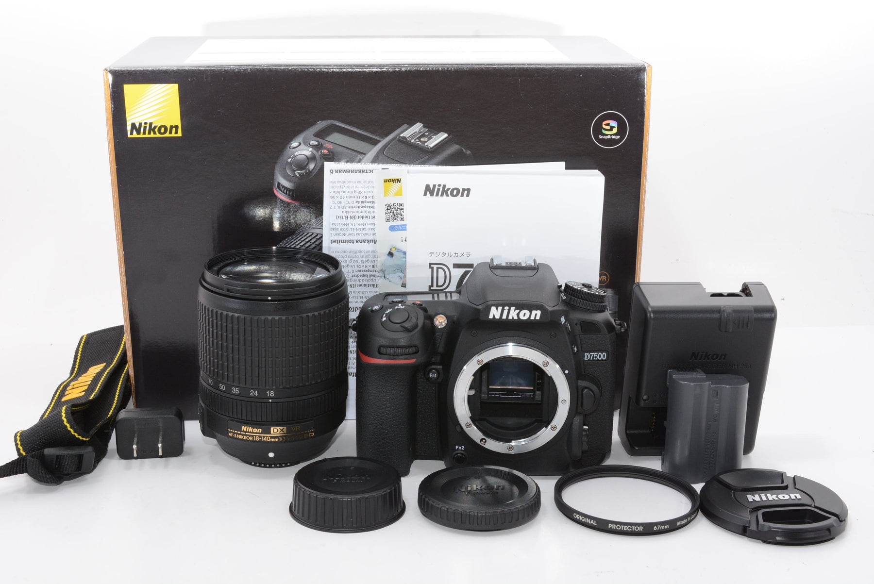 【外観特上級】Nikon デジタル一眼レフカメラ D7500 18-140VR レンズキット D7500LK18-140