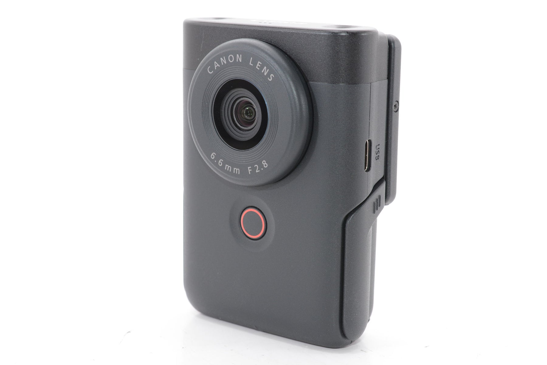 【ほぼ新品】Canon Vlogカメラ PowerShot V10 トライポッドグリップキット ブラック PSV10TRIPODKITBK