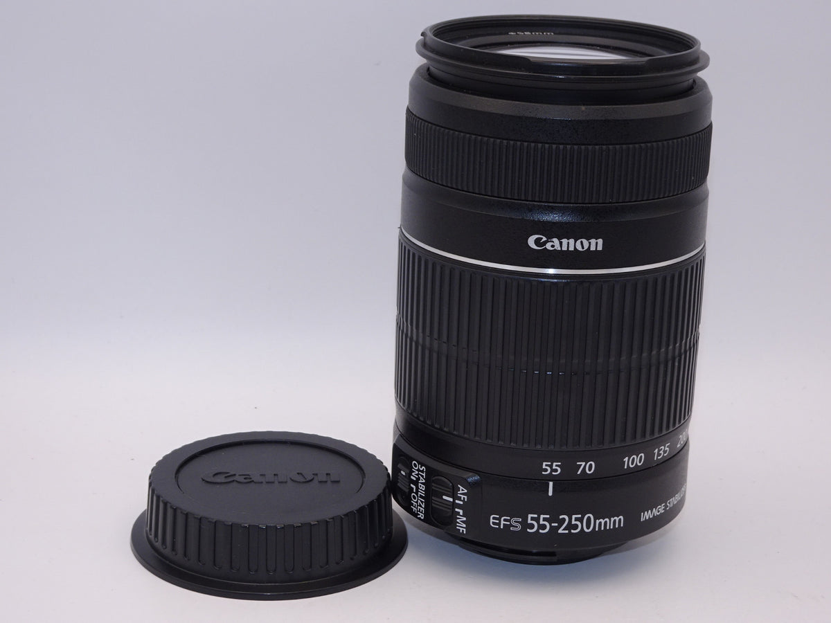 【外観特上級】Canon 望遠ズームレンズ EF-S55-250mm F4-5.6 IS II