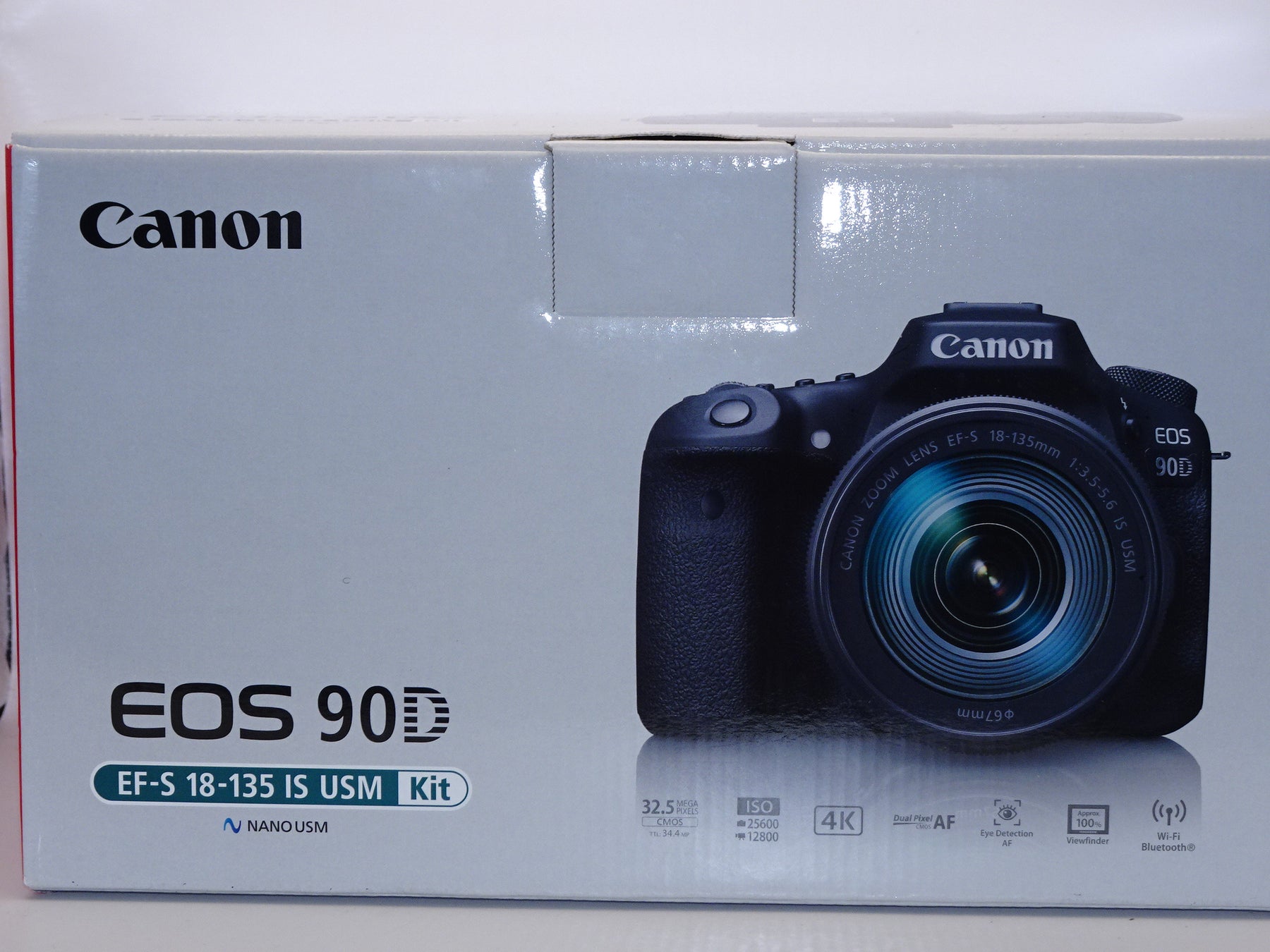 開封済み未使用品】Canon デジタル一眼レフカメラ EOS 90D EF-S18-135 ...