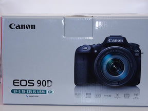 【開封済み未使用品】Canon デジタル一眼レフカメラ EOS 90D EF-S18-135 IS USM レンズキット EOS90D18135ISUSMLK