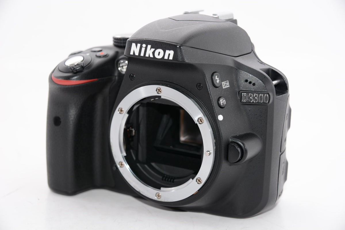 【外観特上級】Nikon デジタル一眼レフカメラ D3300 ボディ ブラック D3300BK