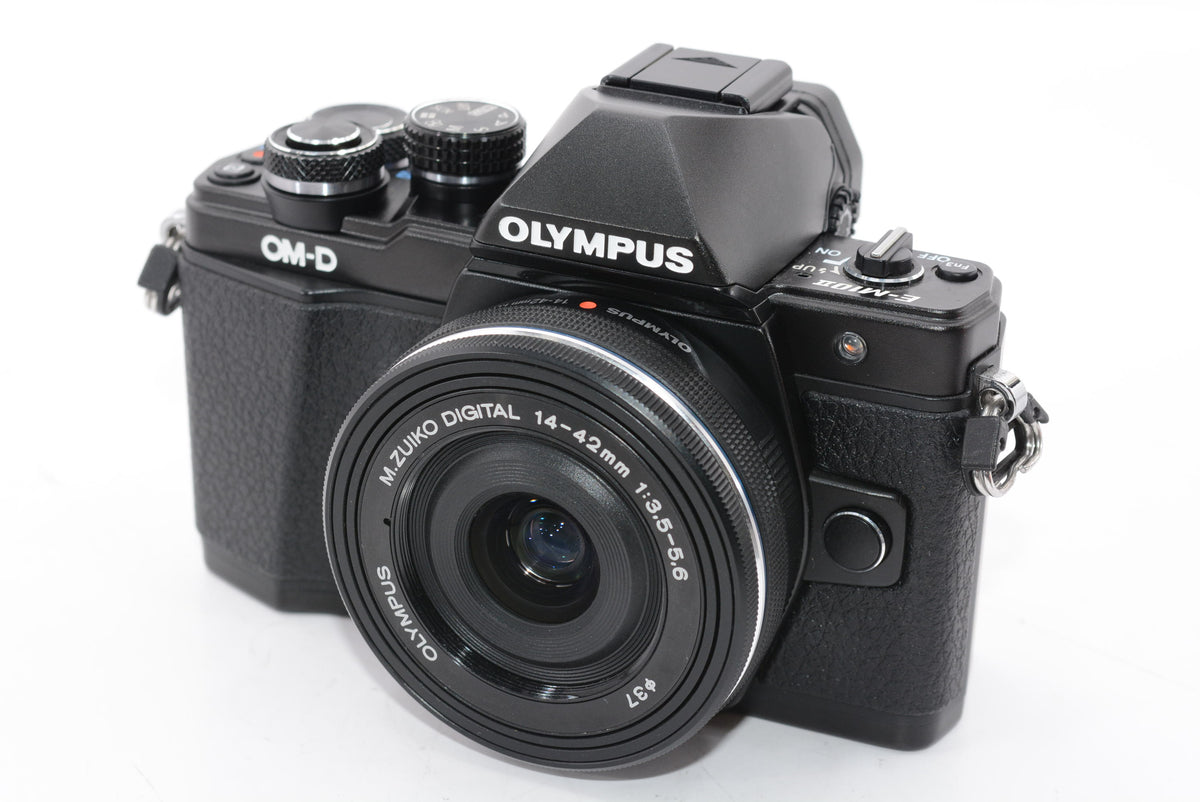 【外観特上級】OLYMPUS ミラーレス一眼 OM-D E-M10 MarkII 14-42mm EZレンズキット ブラック