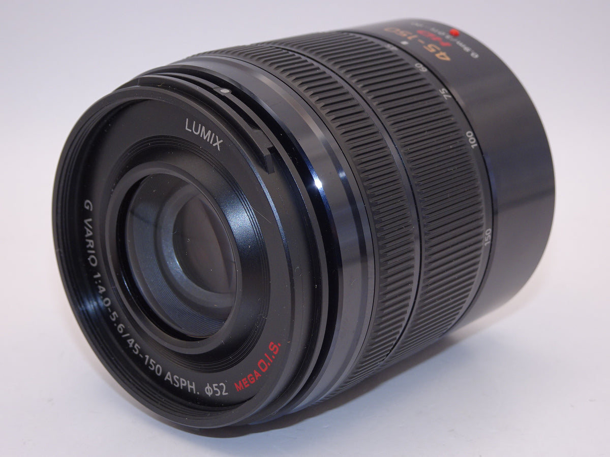 【外観特上級】パナソニック マイクロフォーサーズ用 ルミックス G VARIO 45-150mm/F4.0-5.6 ブラック