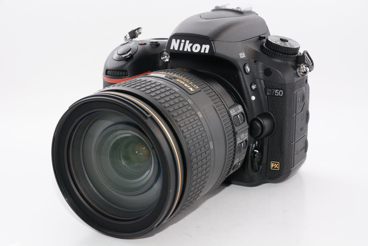 【外観特上級】Nikon デジタル一眼レフカメラ D750 24-120VR レンズキット AF-S NIKKOR 24-120mm f/4G ED VR 付属 D750LK24-120