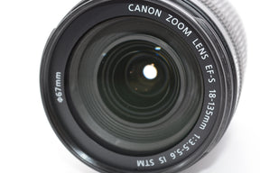 【外観特上級】Canon 標準ズームレンズ EF-S18-135mm F3.5-5.6 IS STM